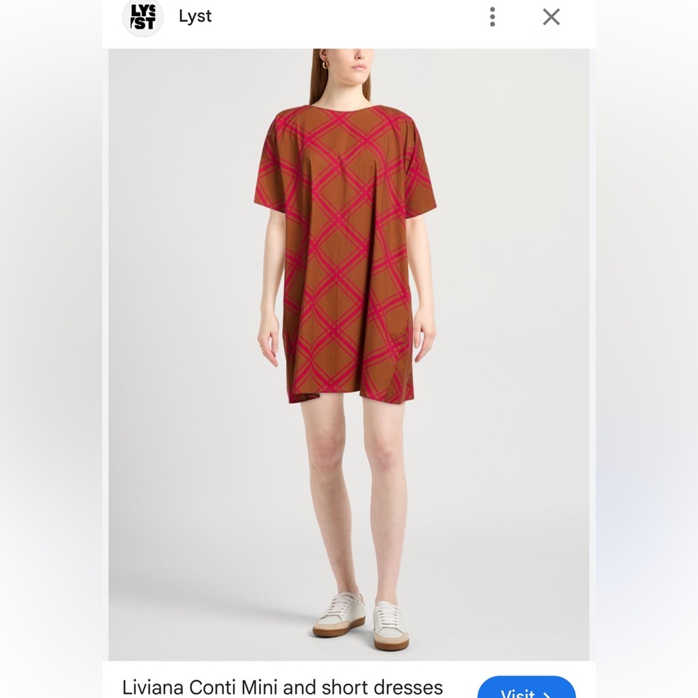 Liviana Conti Cotton Dress Size 42